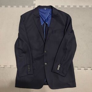 GUC Men’s Mizzen + Main Lavelle Blazer trim fit 44R Navy Blue